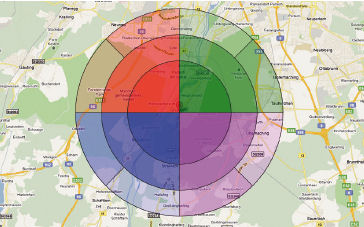 Terminplanung über Planquadrat